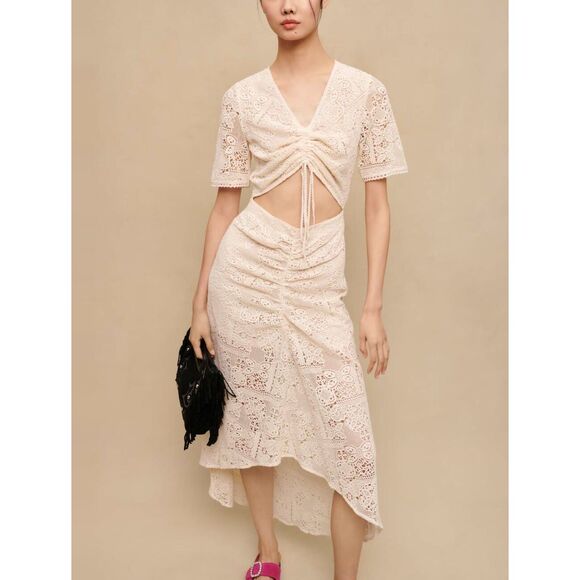 Maje Crochet Dress FR40 NEW NWT - Picture 5 of 13